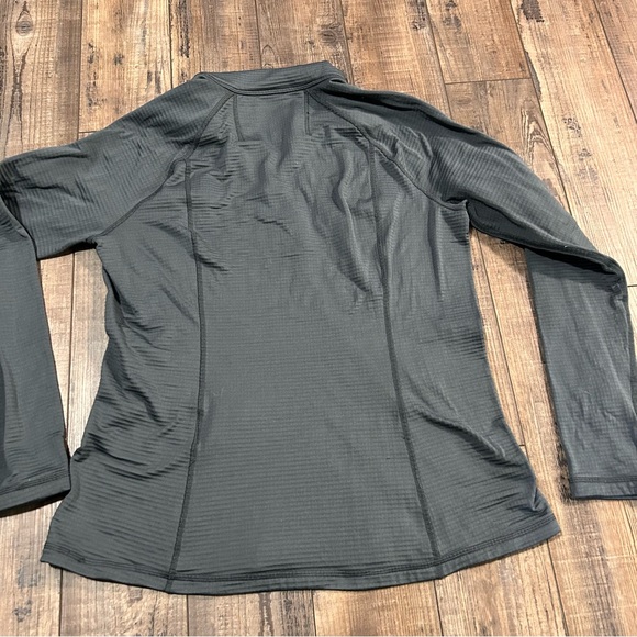 511 Tactical Men's Medium Grey 1/4 Zip Stretch Mock Neck Pullover Fleece - Picture 2 of 7